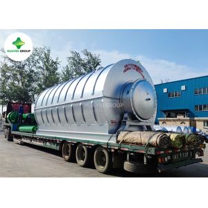 Buy cheap Continuous Pyrolysis Plant Waste Plastic To Petrol Recycling Machine from wholesalers