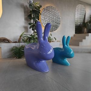 Buy cheap Large Lightweight Fiberglass Furniture With Personalized Logos Resin Table Sets from wholesalers