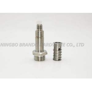 Buy cheap Vacuum High Pressure Fast Operation Solenoid Stem/Vertical Grooves Embed NBR Guide Core from wholesalers