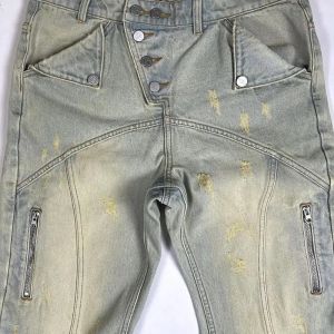 Buy cheap                  High Quality Slim Pants Painted Jeans for Men              from wholesalers