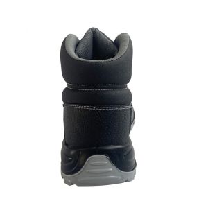 Buy cheap Men Women PU Injection Embossed Leather Lining Mesh PU Sole Safety Shoes With Puncture Resistant Work Boots from wholesalers