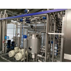 Tubular Aseptic UHT Sterilization Machine For Soy milk 2-6T/H SUS316