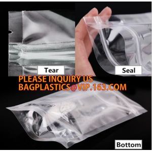 Buy cheap Resealable silver noni mylar zip lock bags with clear front and foil back, Resealable Foil Lined Stand Up Colorful Print from wholesalers