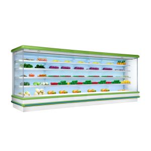 Buy cheap Drinks / Vegetable Multideck Open Chiller With 4 Layers Shelf European Design from wholesalers