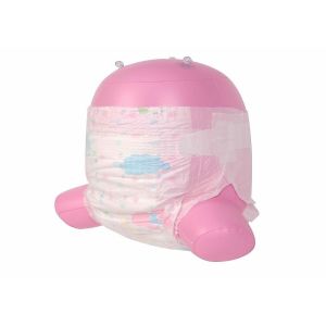 Buy cheap Customized Blue ADL Baby Cotton Diapers pants PE Breathable Backsheet from wholesalers