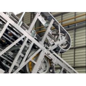 Opaque Balustrade Escalator V Type Escalator Step Chain Roller