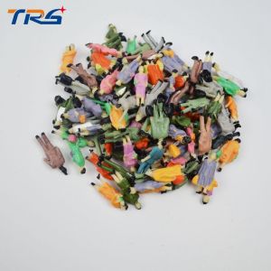 Buy cheap 1:87 Painted Mix Model Train HO People Figures from wholesalers