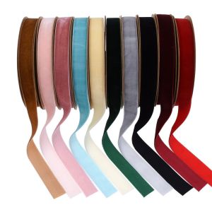 Buy cheap 25mm single side velvet ribbon with different size from wholesalers