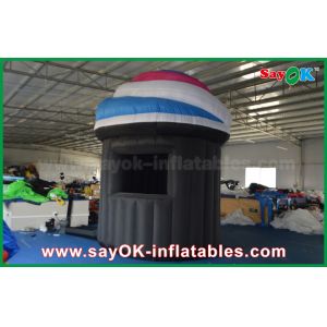 Inflatable Photo Booth Enclosure Customized Ice Cream Shaped Mini Inflatable