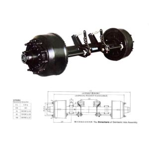 Buy cheap trailer axles 12t 14t 16t 18t BPW from wholesalers