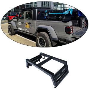 Buy cheap Universal Adjustable Truck Bed Rack Roll Bar for JEEP GLADIATOR Pickup 1336*1529*505 from wholesalers