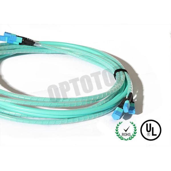 Quality Durable Mpo Mtp Patch Cord Φ3 , MPO Cable Assemblies High Density Solution for sale