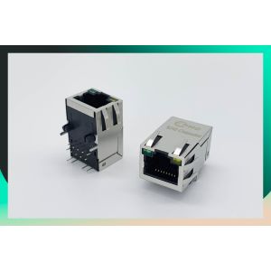 Buy cheap 1X1 Modular RJ45 Female Jack With 10/100 Base-T Transformer from wholesalers
