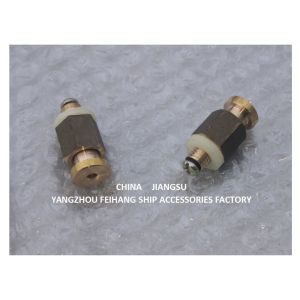Material Bronze / Brass Spring Loaded Self Closing Vent Valve DN6 For Sounding