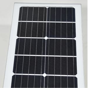 Buy cheap PIR Sensor Solar Street Light with UV Protected PC, 140LM/W, 3000K-6000K, Lithium Battery from wholesalers