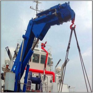 Buy cheap Hydraulic System Marine Knuckle Boom Crane Marine Ship Deck Crane from wholesalers