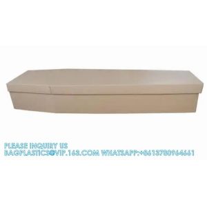 Buy cheap Assembled Biodegradable Cremation Cardboard Coffins Prices Manufacturer Cardboard Coffins from wholesalers