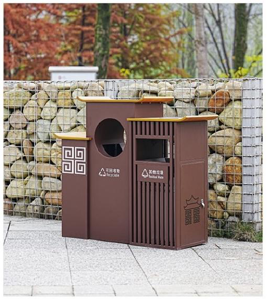 Buy cheap Eco-Friendly Freestanding Custom Trash Can for Recycling from wholesalers
