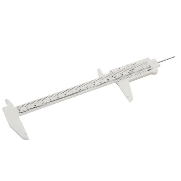 Buy cheap CE Microblading Plastic Vernier Calipers Eyebrow Tattoo Measuring Calipers from wholesalers