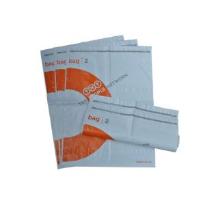 Buy cheap Oil Resistant Self Sealing Poly Mailers ISO9001 Certification White Color from wholesalers