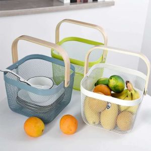 Buy cheap 25cm Width Metal Wire Basket , Rustproof Wire Mesh Basket from wholesalers