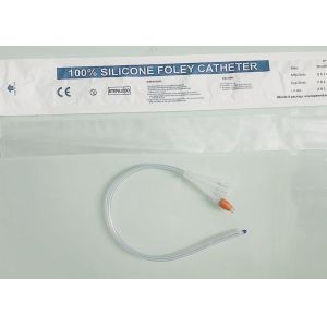 Buy cheap Irrigation 3 Way Silicone Foley Catheter CE Compliant from wholesalers