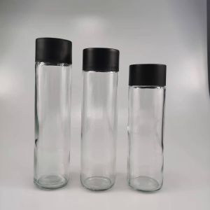 Buy cheap Glass Cold Pressing Fruit Juice Milk Cold Brew Coffee Beverage Voss Water Bottle 350ml 400ml from wholesalers