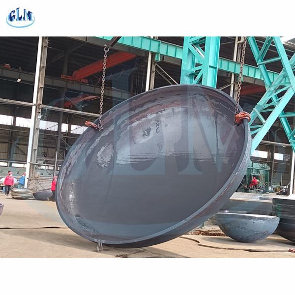 Quality SA516 GR.70 N 2:1 Semi Elliptical Head 4600mm Diameter 80mm Thickness for sale