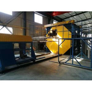 Buy cheap A fully automatic roto-molding machine controlled by PLC  Plastic Molding Machines An oven-heated rotational molding machine from wholesalers