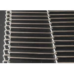 Buy cheap Metal Mesh Stainless Steel 316L 4mm Flat Flex Conveyor Belt from wholesalers