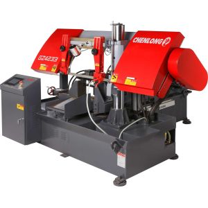 Buy cheap 330mm Hydraulic NC Automatic Metal Cutting Band Saw Machine from wholesalers