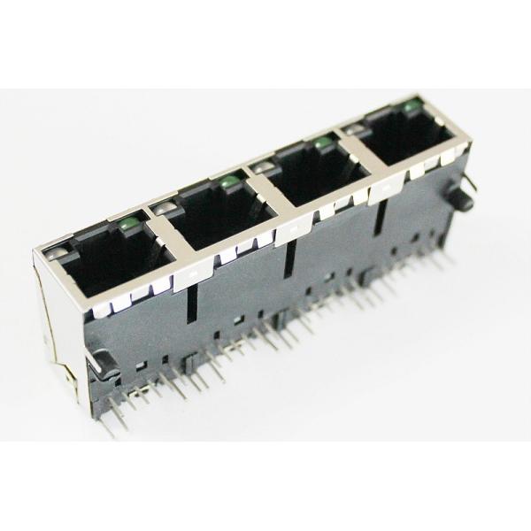 Buy cheap JG0-0032NL Multi-port RJ45 Modular Jack / PCB Mount RJ45 Connector Customized from wholesalers