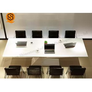 Seamless Joint Solid Surface Conference Table 10 Years Warranty