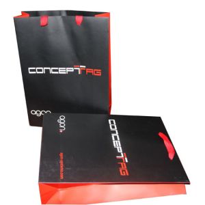 Buy cheap Printed Polythene Carrier Bags Matt Coated , Rope Handle Carrier Bags from wholesalers