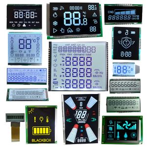 Buy cheap Custom Segment LCD Display Fully Customizable TN Transmissive Positive Wide Temp -30°C to 80°C 6 00 o'clock Viewing Direction from wholesalers
