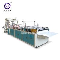 Buy cheap Slef-closing zipper bag making machine automatic polythene 12.8kw Power product