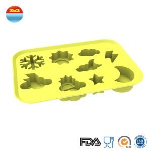 Buy cheap 2018 new Novelty Christmas Weather Icons Cloudy Snowflake Lightning Dark Cloud Moon Star Sun Shape Ice Silicone Mold from wholesalers