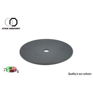 Buy cheap Multiple Coatings Round Ceramic Magnets Hard Ferrite Strong Pulling Force from wholesalers