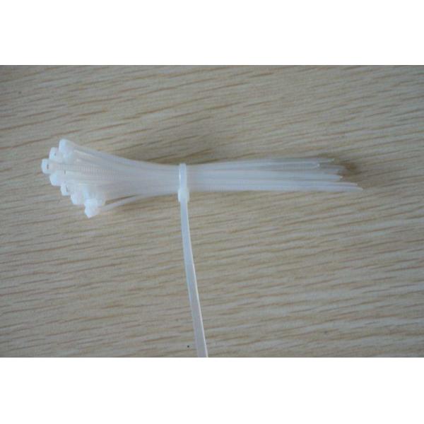 Buy cheap 5*300mm White Heavy Duty Zip Ties Wraps Wiring Aging - Resistant Eco - Friendly from wholesalers