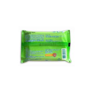 Buy cheap Individually Wrapped Aloe Vera Extract Disinfectant Wet Wipes from wholesalers