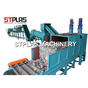 Buy cheap Plastic Bottle Crushing Washing Line for Waste PET Bottles Siemens Motor 2000kg/h from wholesalers