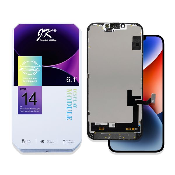 Factory Price JK Incell LCD Screen for iPhone 14 with 6.1 Inch Display 1170*2532 Resolution and 700±50 Cd/m2 Brightness