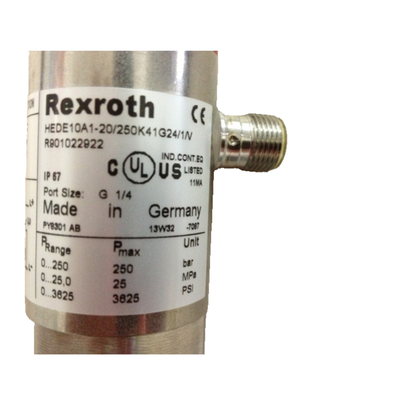 Rexroth Pressure Switch HEDE10A1-20/250/K41G24/1/V High Accuracy Long Life