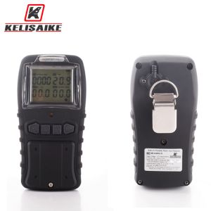 3.7V Rechargeable Battery Portable Gas Detector K60-IV For CO H2S LEL