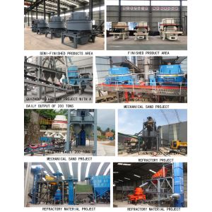 Buy cheap Efficiency Feeding 30mm Vertical Plastic 60TPH Sand Making Machine from wholesalers