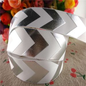 Wholesale custom printed silk ribbon satin ribbon tape grosgrain black ribbon