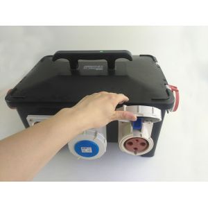 Buy cheap Hard PE Electrical Distribution Box Heavy Duty Molded Rubber Enclosure from wholesalers