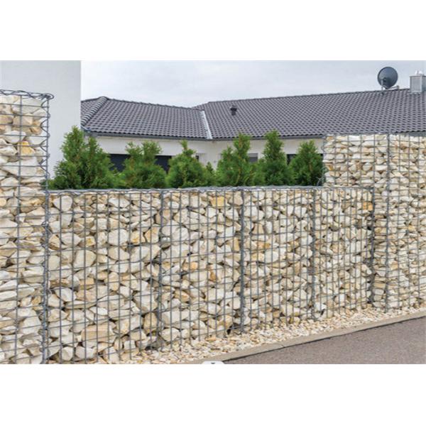 Buy cheap 2x1x1Meter 2.5mm Wire Welded Gabion Basket Retaining Wall from wholesalers