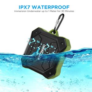 D10C Mini Bicycle Waterproof Portable Rechargeable Speaker 5 Watt 800mah Battery