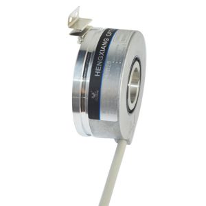 Buy cheap KC76 Keyway High Resolution Rotary Encoder Push Pull Output 32768ppr Through Hole With Slot from wholesalers
